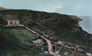 The Manor House, Lundy Island (foto colorida) de English Photographer