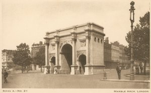 O arco de mármore, londres de English Photographer