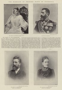 O casamento da princesa Marie de Edimburgo