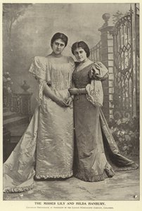 As Misses Lily e Hilda Hanbury