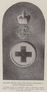 O Novo Distintivo (1902) para as Irmãs de Enfermagem Navais da Rainha Alexandra de English Photographer