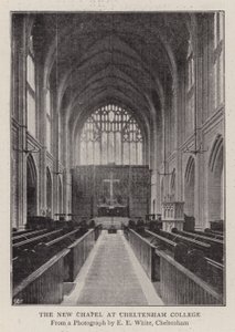 A nova capela no Cheltenham College de English Photographer
