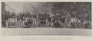 O Novo Corpo de Voluntários de Automóveis, Motor-Carros oferecidos para o Serviço Militar de English Photographer