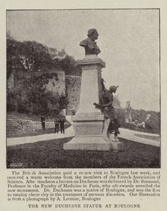 A nova estátua de Duchesne em Boulogne de English Photographer