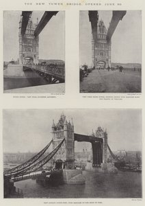 The New Tower Bridge, inaugurado em 30 de junho