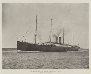 O norte-alemão Lloyd Steam-Ship Elbe de English Photographer