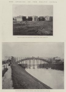A abertura do canal báltico