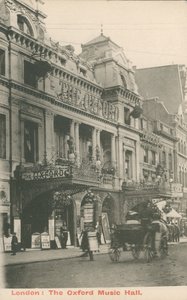 O Oxford Music Hall, em Londres de English Photographer