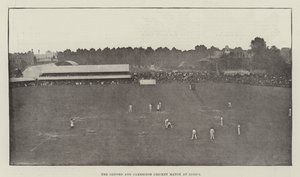 O Oxford e o Cambridge Cricket Match no Lords de English Photographer
