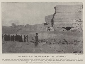 A Explosão da Revista Pó no Cairo, 19 de novembro de English Photographer