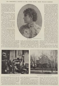 Eleição presidencial nos Estados Unidos, major William McKinley