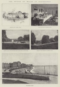 O Príncipe de Gales em Eastbourne