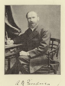O Rev Prof Fairbairn de English Photographer