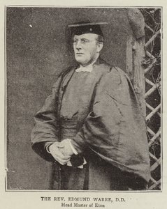 O reverendo Edmund Warre, DD de English Photographer