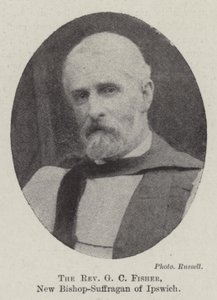 O Reverendo GC Fisher, Novo Bispo-Suffragan de Ipswich de English Photographer