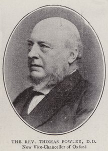 O Reverendo Thomas Fowler, DD de English Photographer