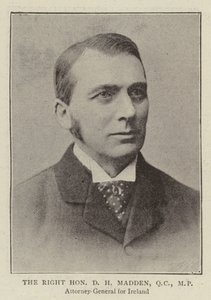 O Honorável DH Madden, QC, MP de English Photographer