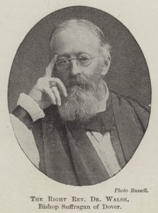 O Reverendíssimo Dr. Walsh, Bispo Suffragan de Dover de English Photographer
