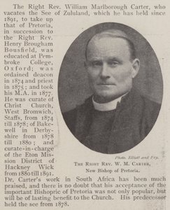 O Reverendíssimo WM Carter, Novo Bispo de Pretória de English Photographer