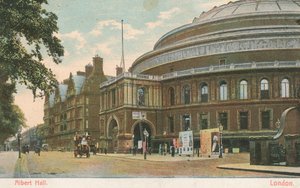 O Royal Albert Hall, em Londres de English Photographer