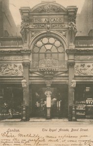 O Royal Arcade, Bond Street de English Photographer