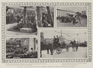 O Royal Colonial Tour, o Duque e a Duquesa da Cornualha e York em Melbourne e Ballarat de English Photographer