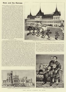 A família real de siam
