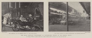 O Real Torneio Militar de Manchester, aberto por Sir George White de English Photographer