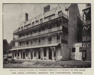 O Royal National Hospital for Consumption, em Ventnor de English Photographer