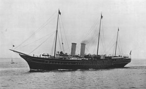 The Royal Yacht Victoria and Albert (foto a p/b) de English Photographer