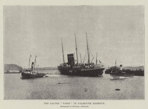 A Paris Salvada no Porto de Falmouth de English Photographer