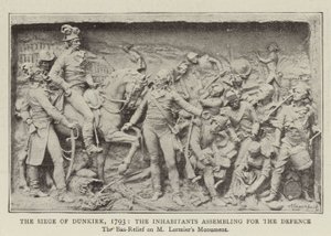 O Cerco de Dunquerque, 1793, os Habitantes reunidos para a Defesa de English Photographer