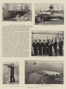 O afundamento do HMS Victoria, cenas a bordo do HMS Camperdown