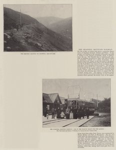 A estrada de ferro da montanha de Snaefell