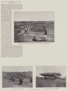 Os monumentos de pedra de Carnac, na Bretanha
