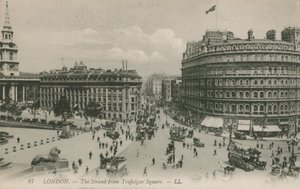 A, costa, de, trafalgar, quadrado, londres de English Photographer