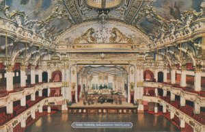 O Salão Da Torre - Pavilhão. Postal enviado em 1913. de English Photographer