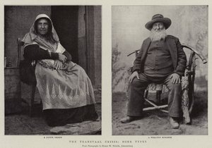 A Crise do Transvaal, Tipos Boer de English Photographer