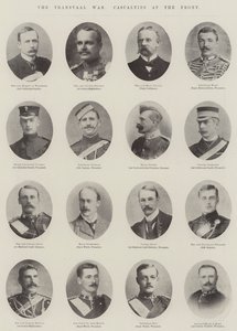A guerra do Transvaal, vítimas na frente