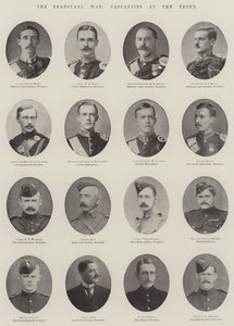 A guerra do Transvaal, vítimas na frente