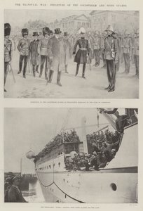 A Guerra do Transvaal, Partida do Coldstream e Guardas Escoceses