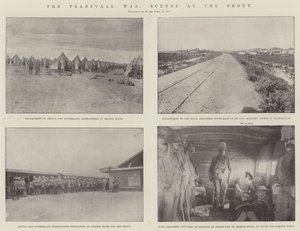 A Guerra do Transvaal, Cenas na Frente