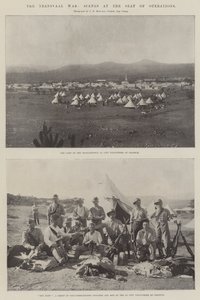 A guerra do Transvaal, cenas na sede das operações
