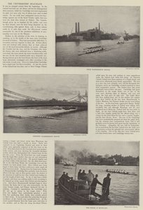 A corrida de barcos das universidades de English Photographer
