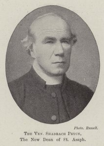 O Venerável Sadraque Pryce, o novo reitor de St Asaph de English Photographer
