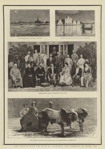 A visita de SAR o Duque de Clarence e Avondale à Índia, 1890
