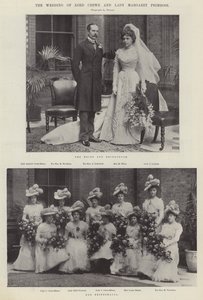 O casamento de Lord Crewe e Lady Margaret Primrose de English Photographer