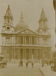 A, fachada, de, st, pauls, catedral de English Photographer