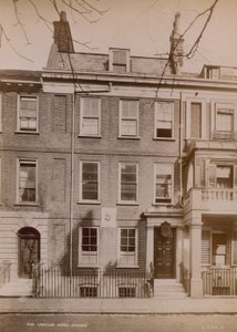 A casa de Thomas Carlyle de English Photographer