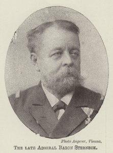 O falecido Almirante Barão Sterneck de English Photographer